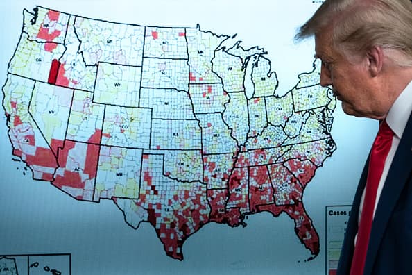 “¿Dónde está el comando central?”: encuesta muestra rechazo a pasividad de la Casa Blanca ante el coronavirus