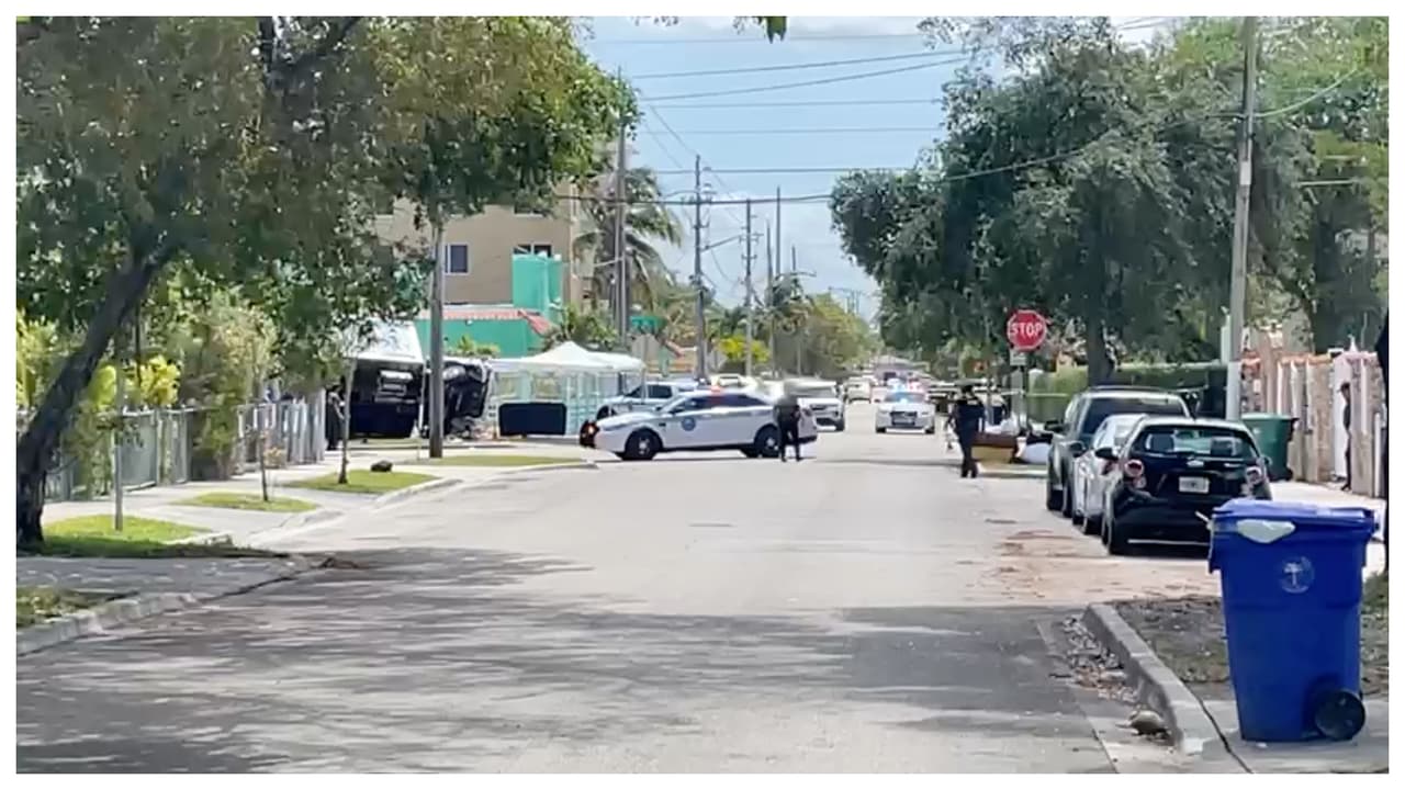 Una persona muere y dos policías de Miami resultan heridos en un accidente de tráfico
