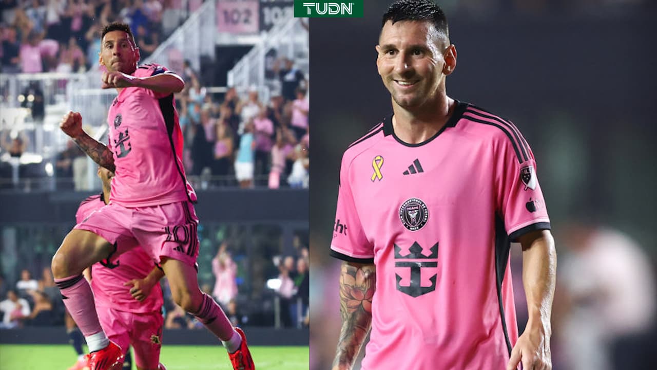 Gol de Lionel Messi en su regreso con Inter Miami en la MLS