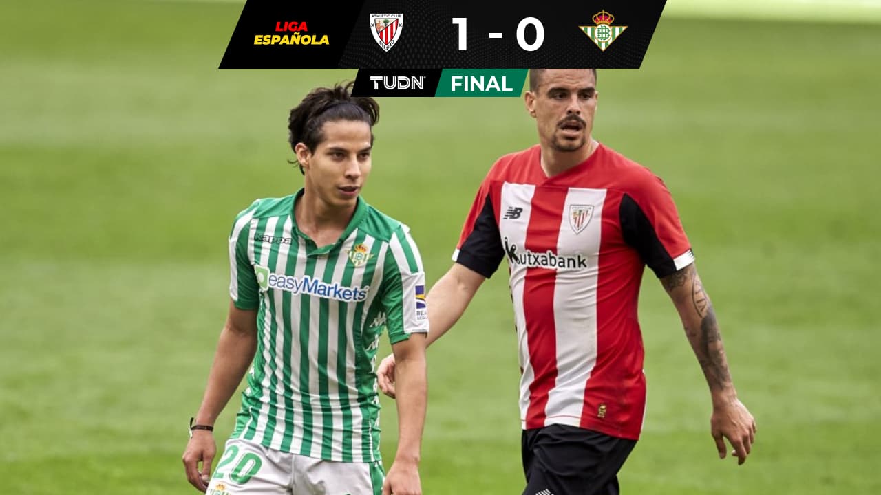 El Real Betis, con Guardado y Lainez, pierde ante el Athletic de Bilbao