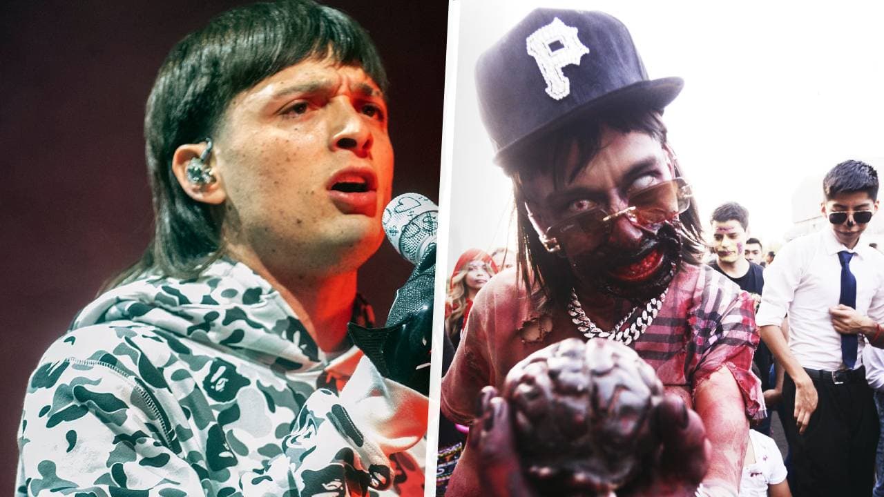 Peso Pluma y los corridos tumbados causan sensación en Halloween