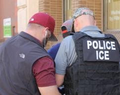 De los 45 arrestados, 39 habían sido condenados o acusados de un delito, entre estos, conducir bajo la influencia de bebidas alcohólicas y delitos sexuales.