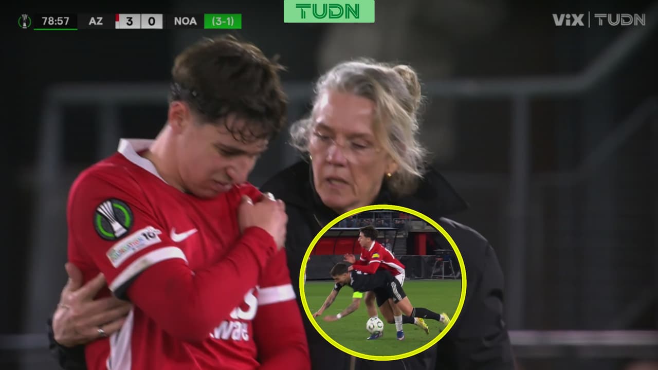 Mateo sale por lesión con AZ en Conference League, ¿Orbelín lo espera?