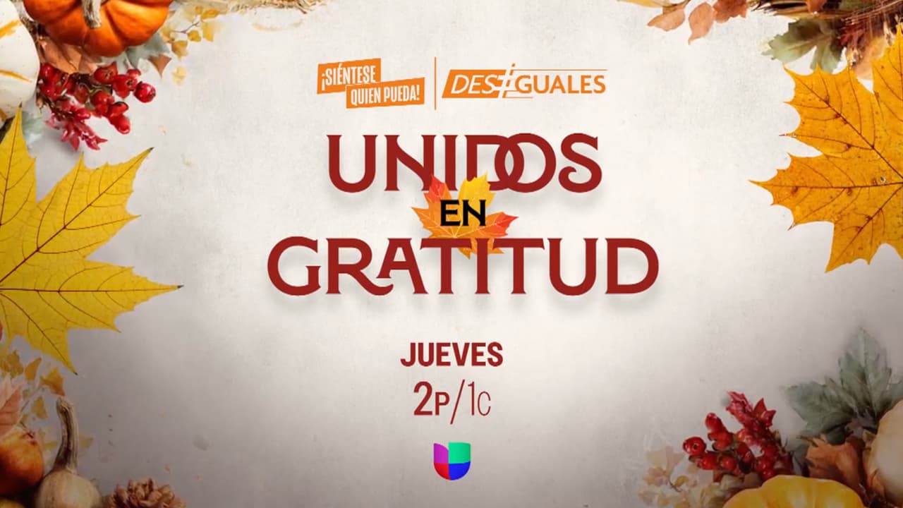 Unidos en Gratitud: programa especial para celebrar Thanksgiving