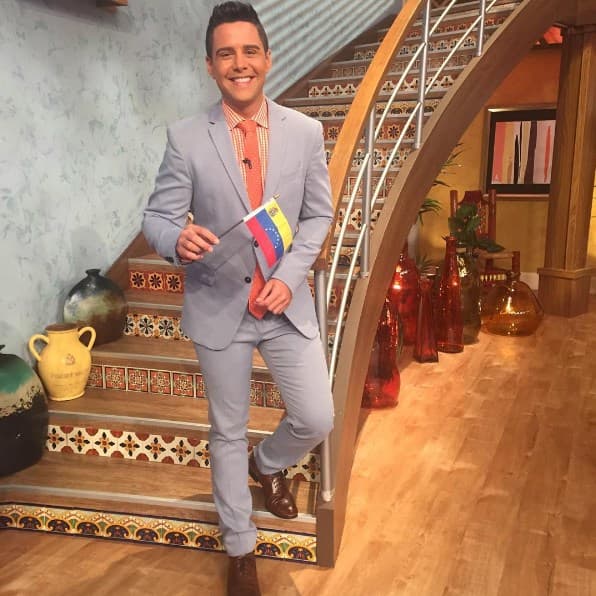 Alejandro Chabán está muy orgulloso de haber nacido en Venezuela.