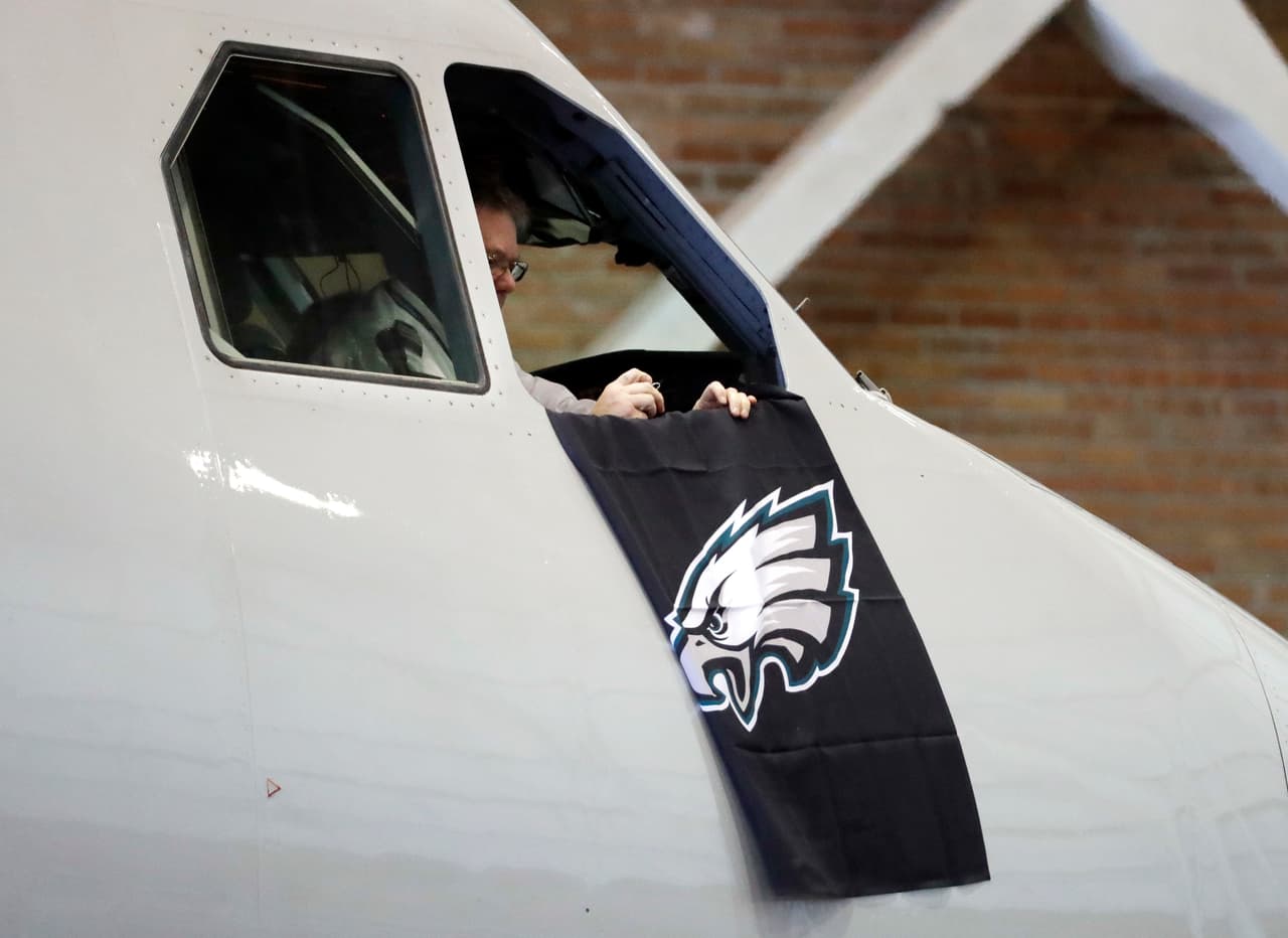 Los Philadelphia Eagles ya están en Minnesota. Disputará la próxima edición del Super Bowl ante los New England Patriots.