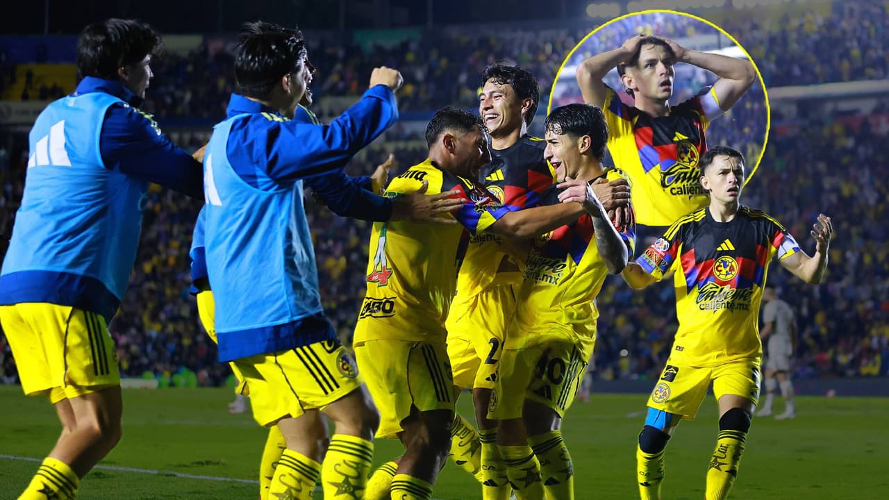La reacción de Fidalgo al golazo de Zendejas que no se vio en TV