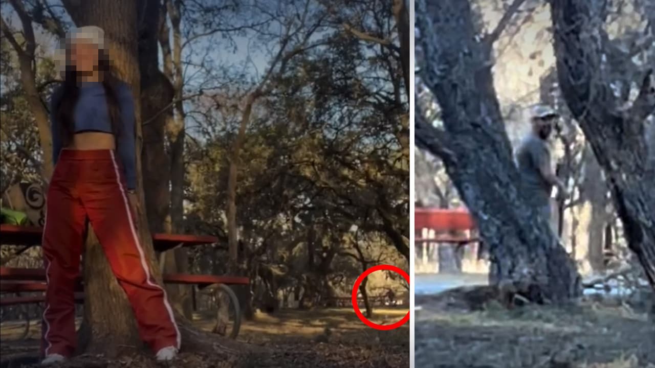 Dos mujeres captan en video a un exhibicionista en el Parque McAllister, en San Antonio