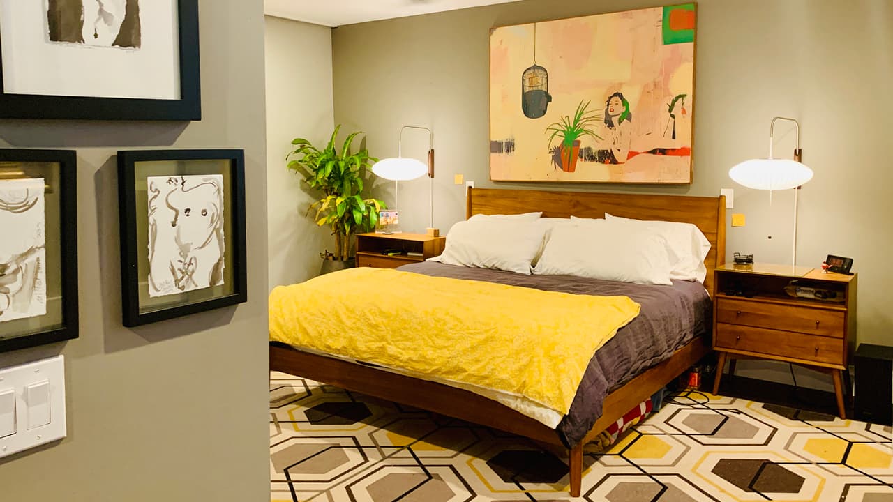 Algunas de las recámaras no tienen puertas como parte del diseño arquitectónico de Gary Drabek.