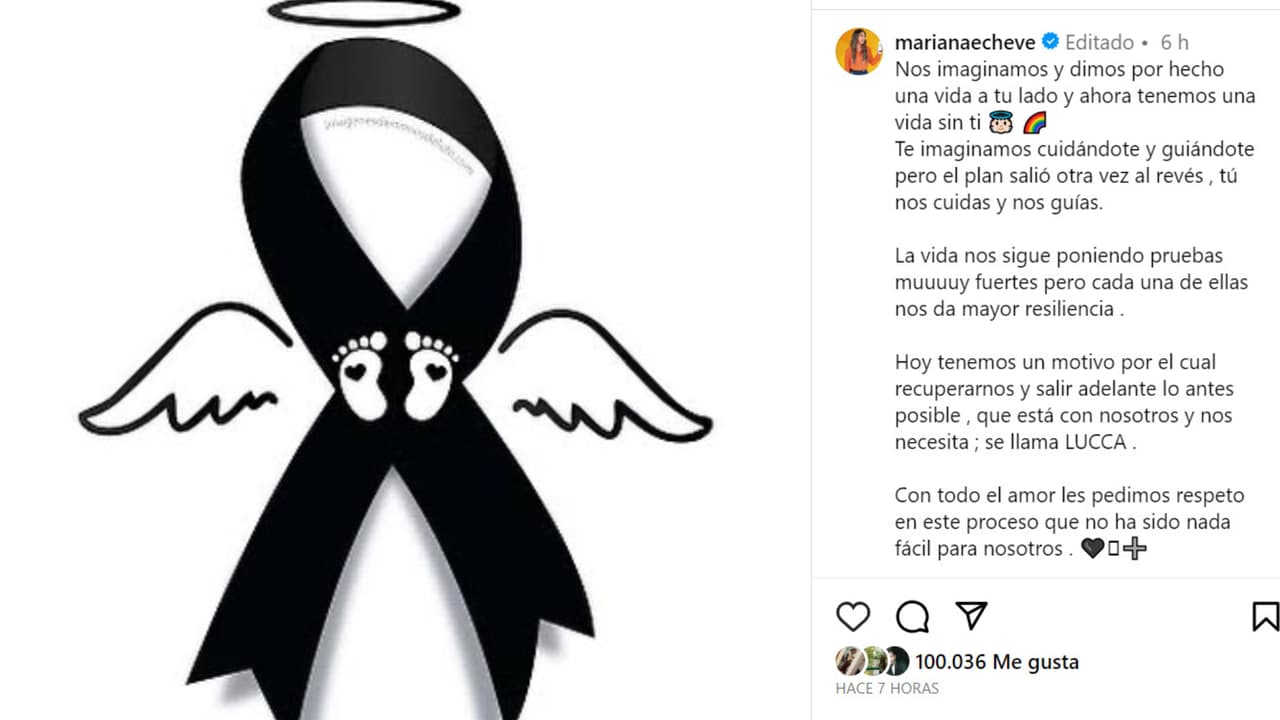 "Nos imaginamos y 
<b>dimos por hecho una vida </b>a tu lado y ahora tenemos una vida sin ti. Te imaginamos cuidándote y guiándote, pero el plan salió otra vez al revés, tú nos cuidas y nos guías", escribió en este conmovedor mensaje que colgó en Instagram.
<br>