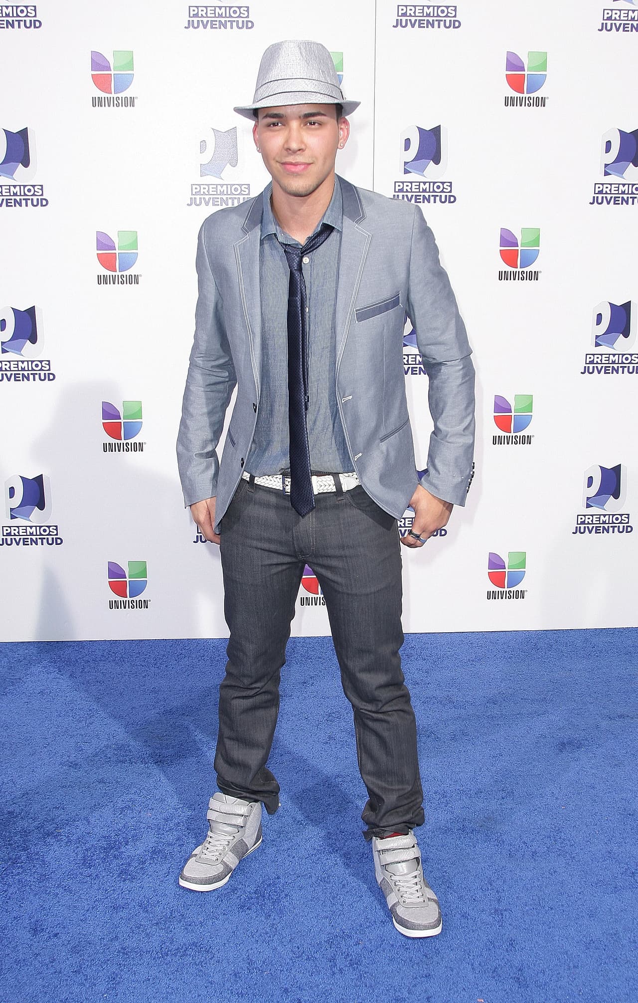 Un año después, en 2011, volvió a presumir su gusto por los sombreros.