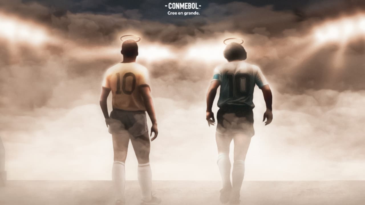 Conmebol homenajeará a Pelé y Maradona con el 'Mes del 10'