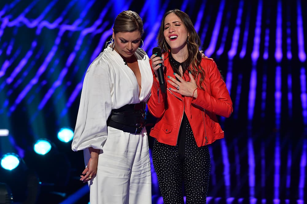 Ambas intérpretes conectaron.