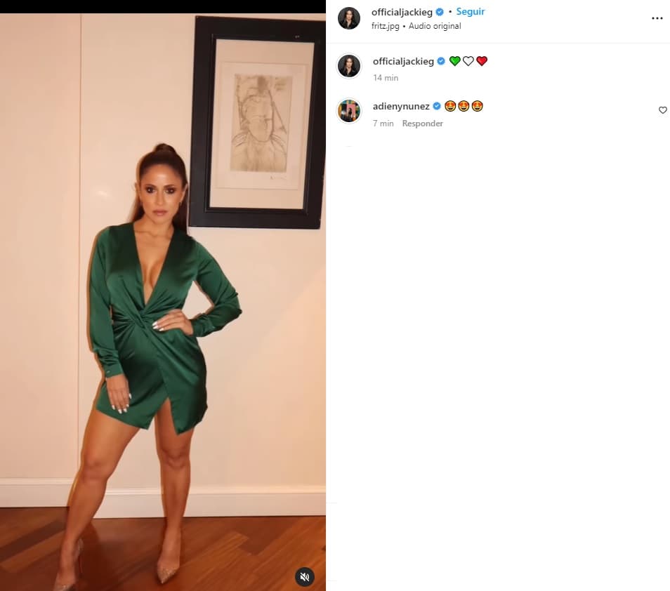 Desde el pasado domingo 25 de septiembre, Jackie ha compartido fotos y videos de su viaje de cumpleaños en Italia, a través de Instagram.