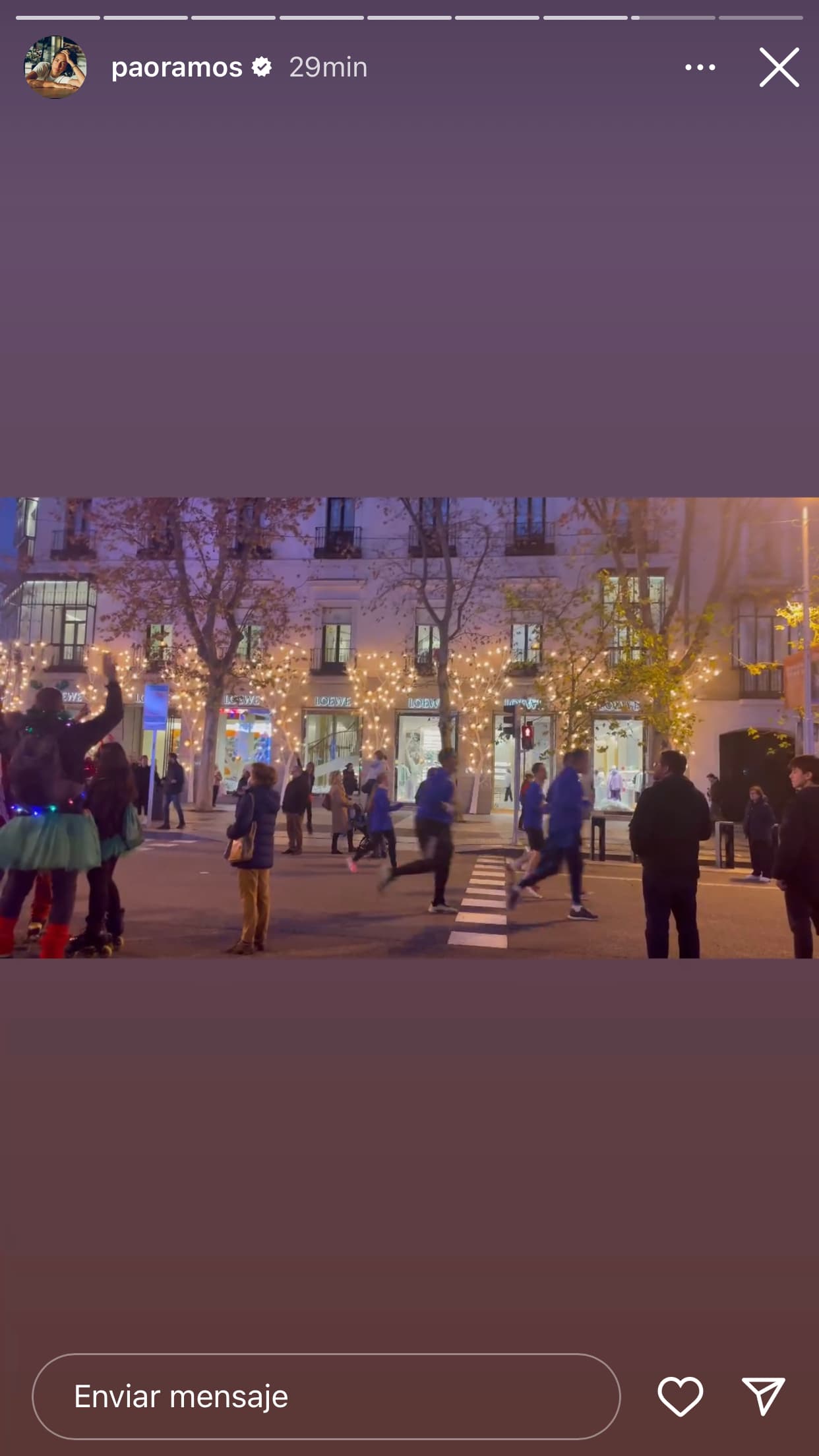 Desde la mañana del sábado 31 de diciembre estaban en la capital española.