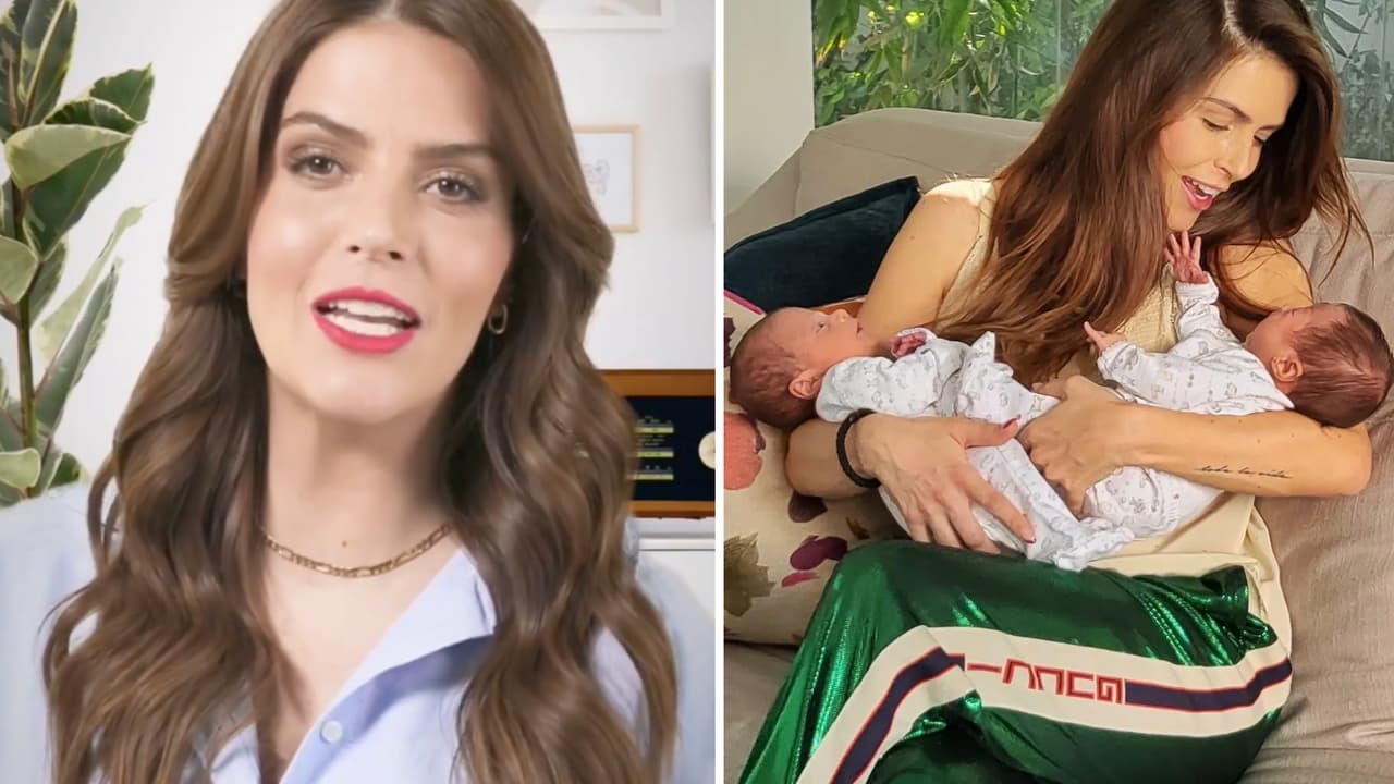 Claudia Álvarez responde a los que la cuestionan por hacer ejercicio al poco tiempo de su cesárea