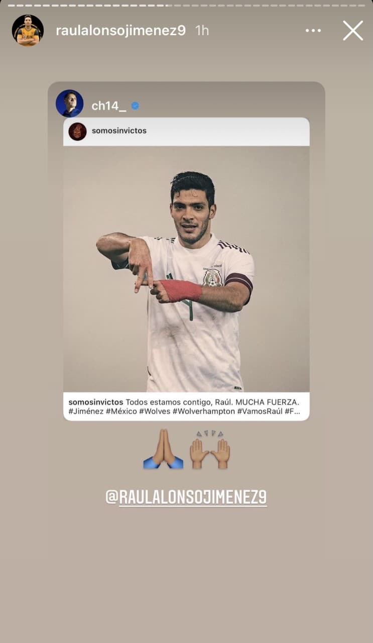 La operación del mexicano fue todo un éxito y agradeció todos los mensajes de apoyo que tuvo en su cuenta de Instagram.