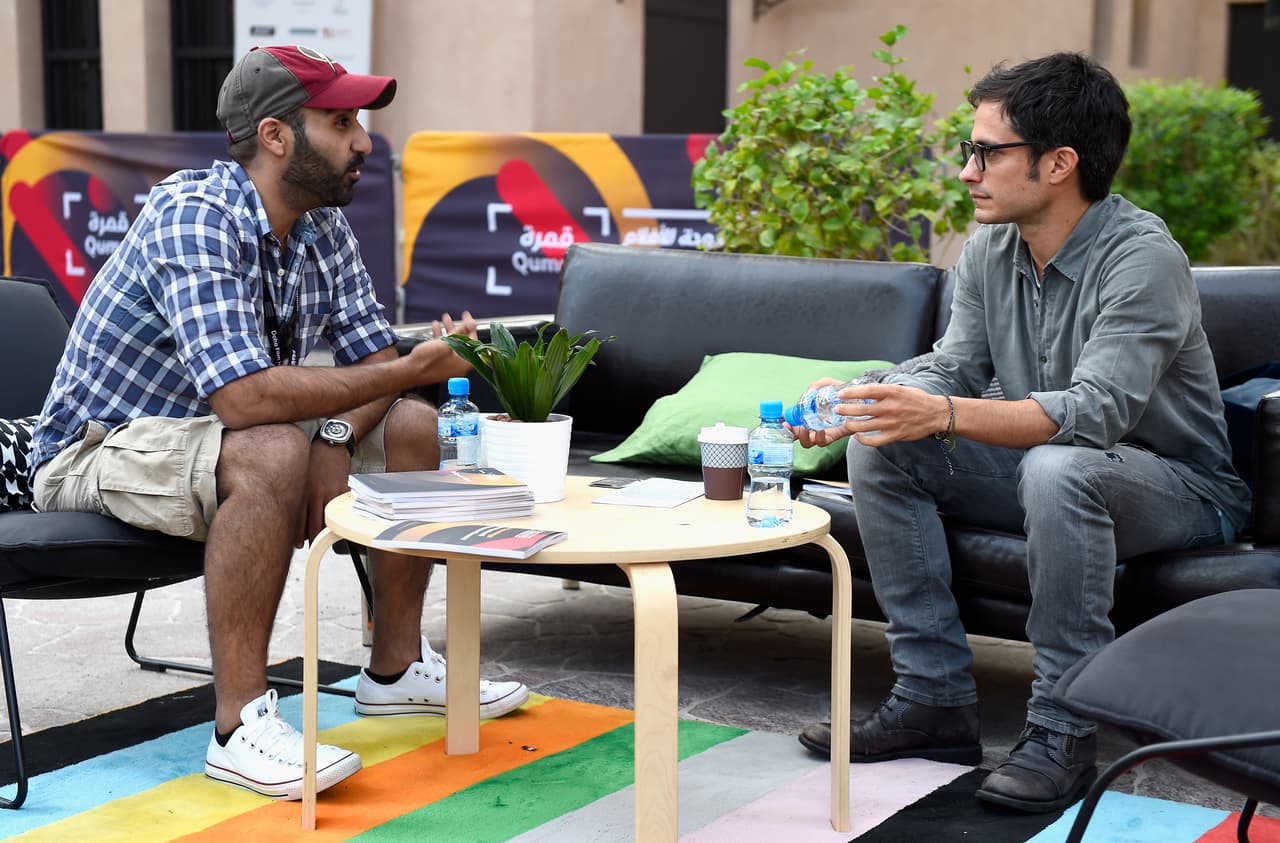 Se dice que el mexicano estuvo sentado en una mesa cercana al escenario junto a Mercedes Morán y la mujer de Germán Palacios