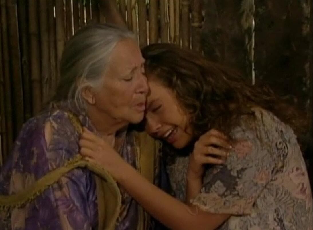 Ada Carrasco encarnó a 'Mamá Cruz' en la telenovela Marimar.
