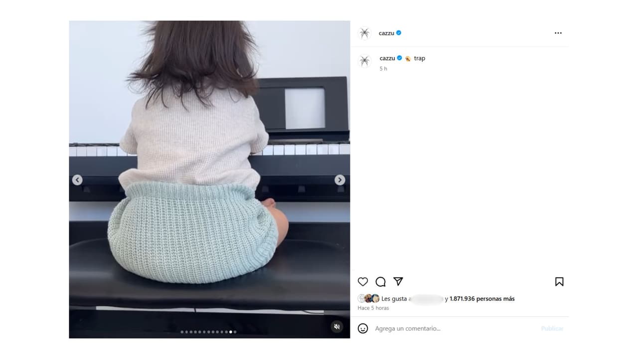 Inti habría heredado el talento musical de sus padres.