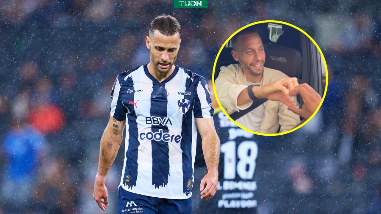 Emotiva despedida entre Sergio Canales y aficionado del Monterrey
