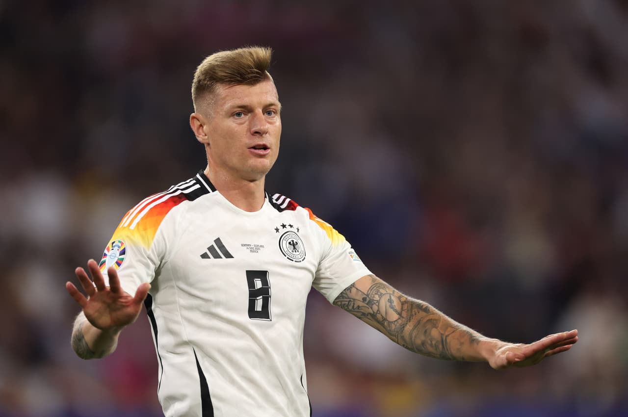 ¡No te retires! La impresionante estadística de Kroos en su debut en la Euro