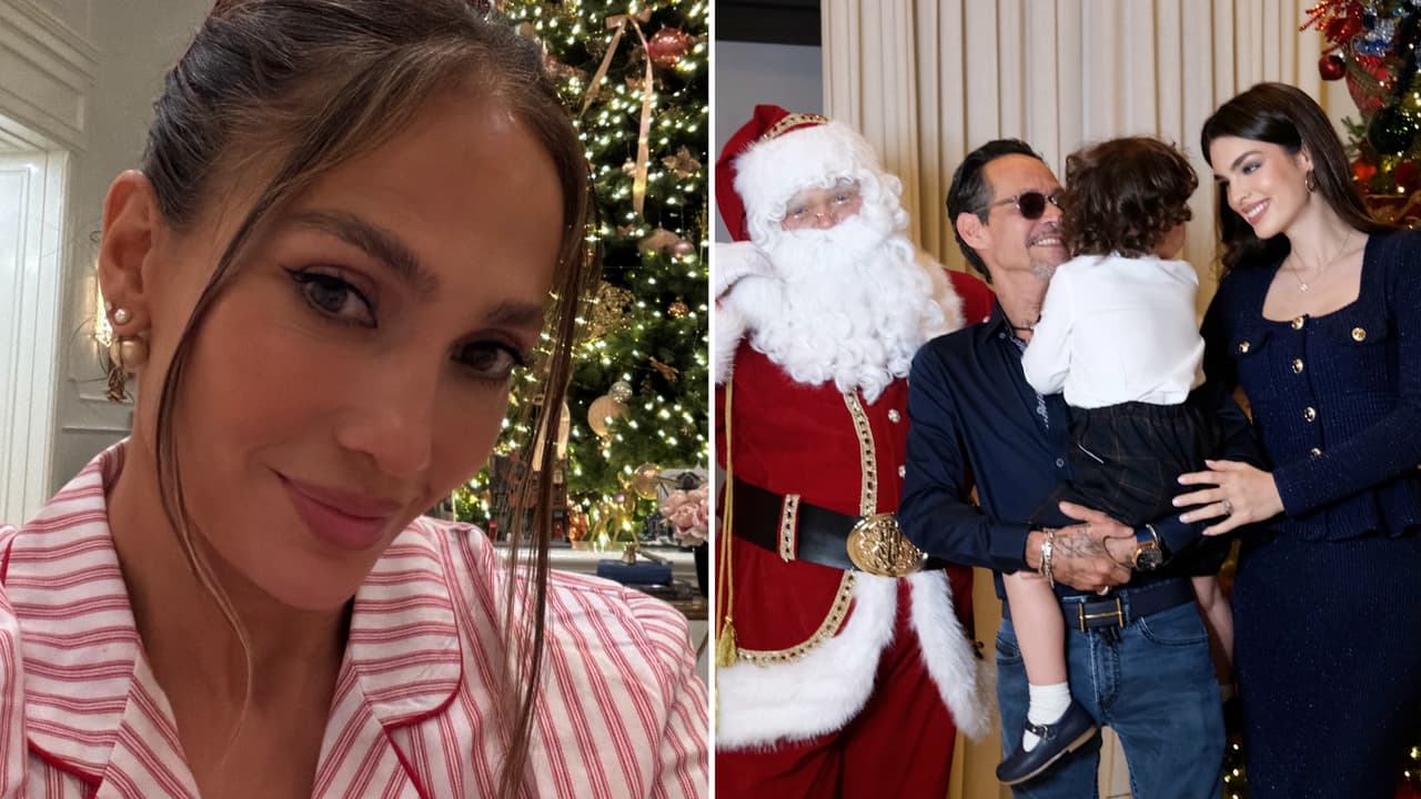 En familia y con sus mejores looks: así celebraron los famosos la Navidad