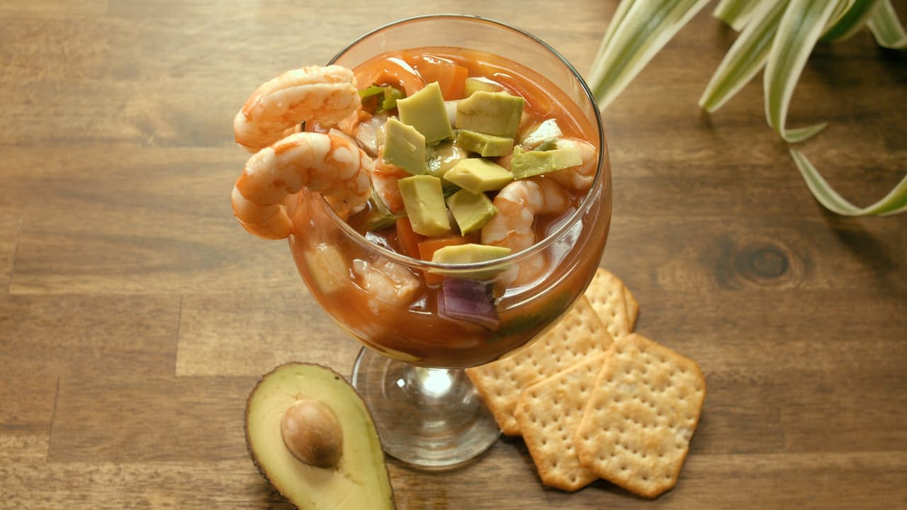 Coctel de camarón 