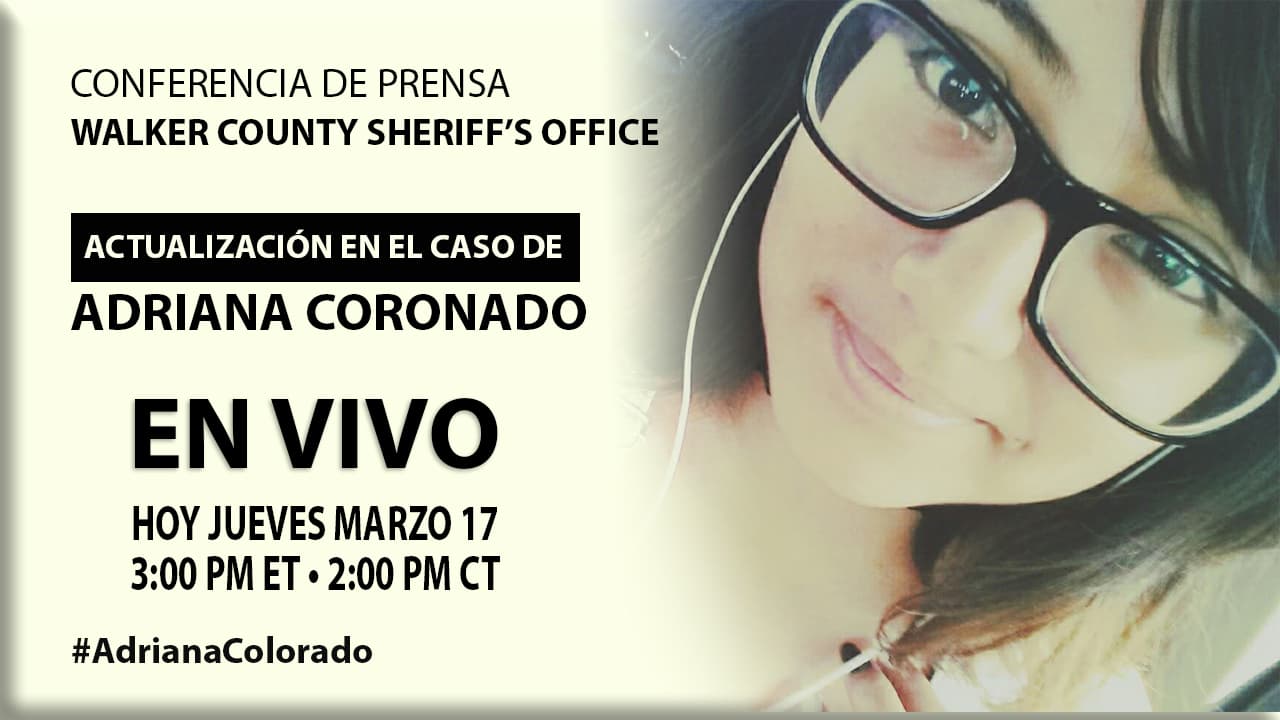 Lo último en el caso de Adriana Coronado