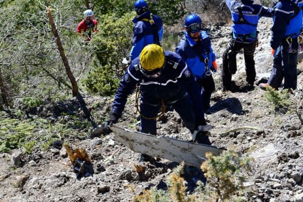 El copiloto fue identificado como Andreas Lubitz, un alemán de 27 años. (Ministerio del Interior francés/DICOM/F. Pellier).