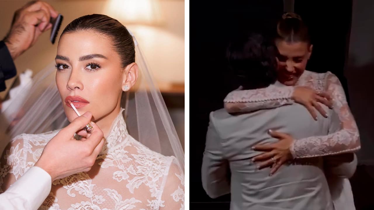 Michelle Salas presumió cómo fue su primer baile de casada en su boda de ensueño