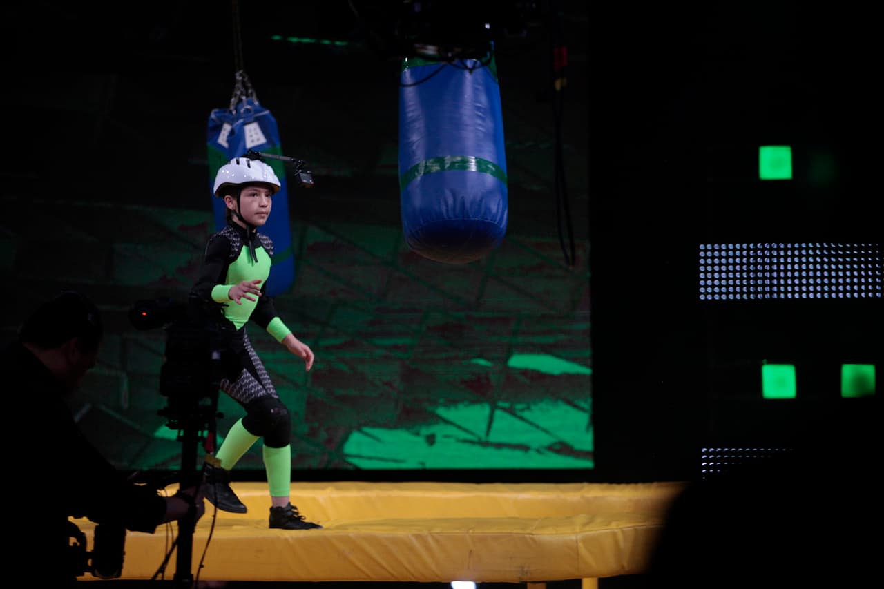En la pista del Quinto Elementito, Jennifer tenía el reto de superar a Sergio, no lo logró. 
<br>