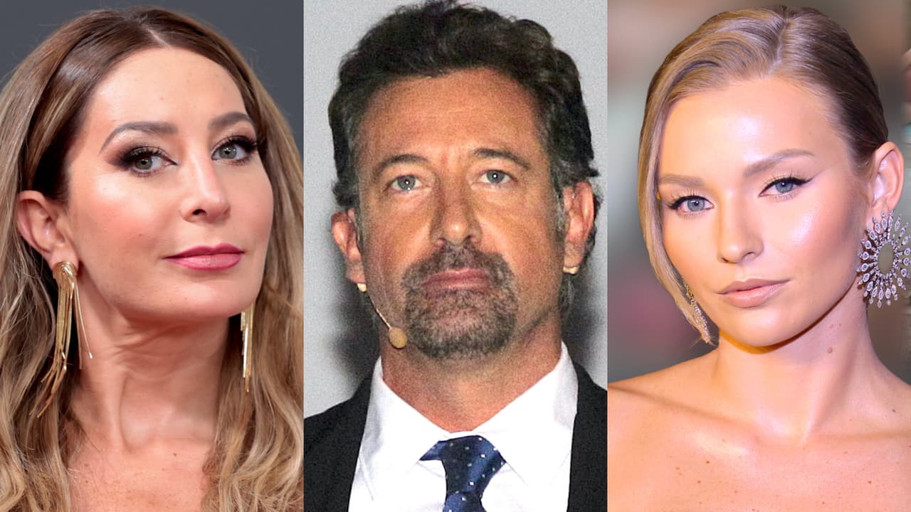Geraldine Bazán posa feliz y abrazada por su ex Gabriel Soto: ¿cómo reacciona Irina Baeva? 