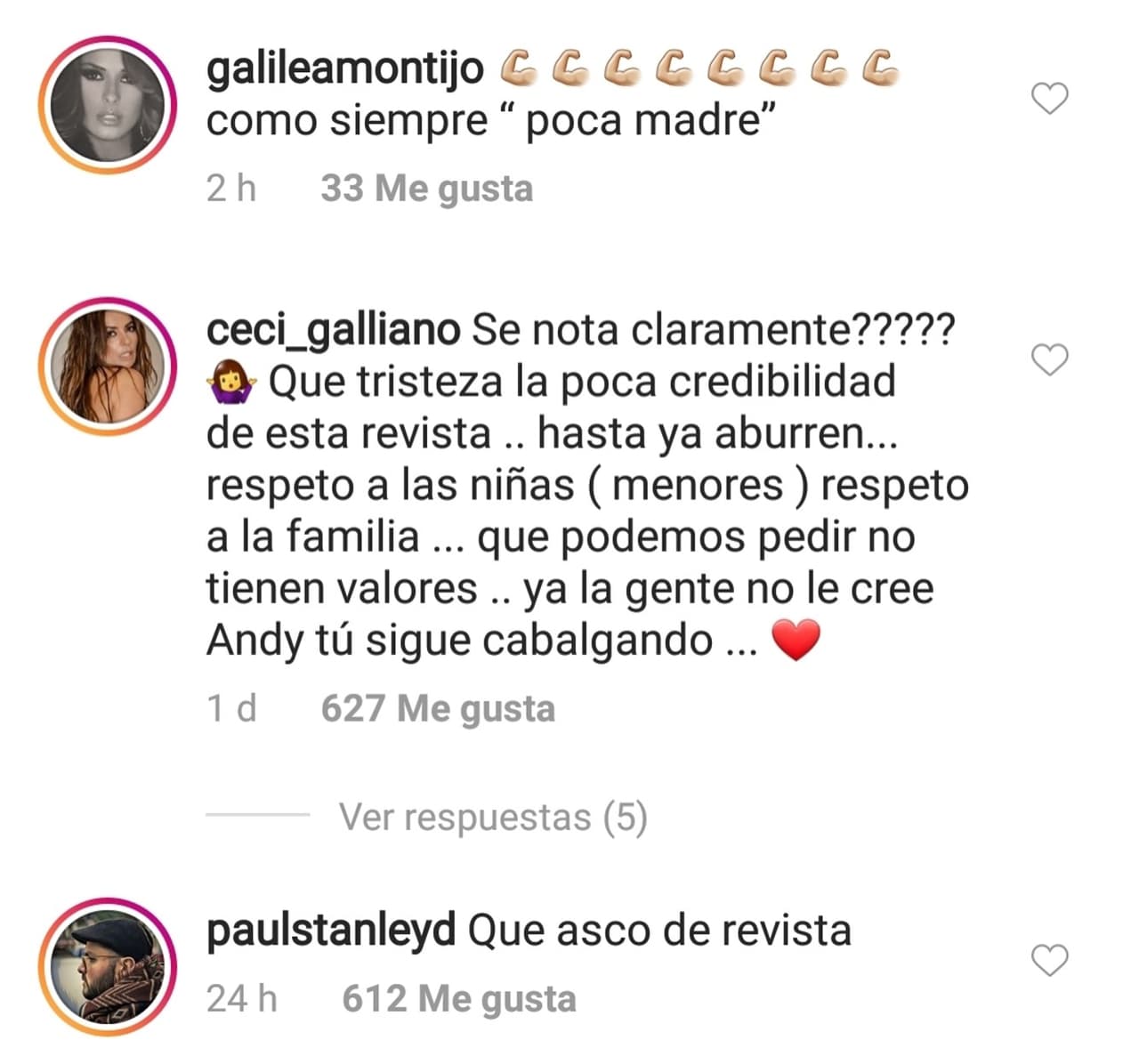 La esposa de Erik Rubín recibió el apoyo de varios compañeros del programa como Cecilia Galliano, Paul Stanley y Galilea Montijo.