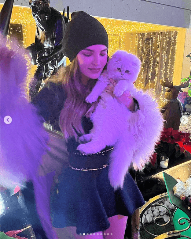 Belinda y su festejo de Navidad 2022