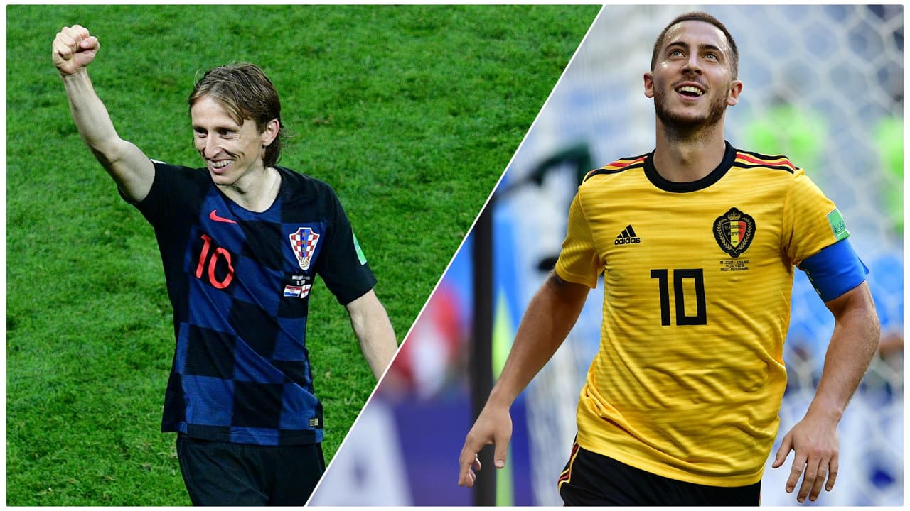 Modric y Hazard: dos figuras que hicieron historia en Rusia 2018