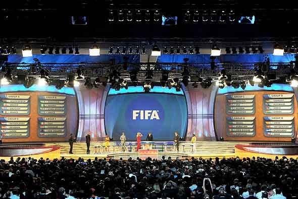 El ansiado sorteo de la Copa del Mundo 2010 se celebró en el Centro Internacional de Convenciones en Ciudad del Cabo.