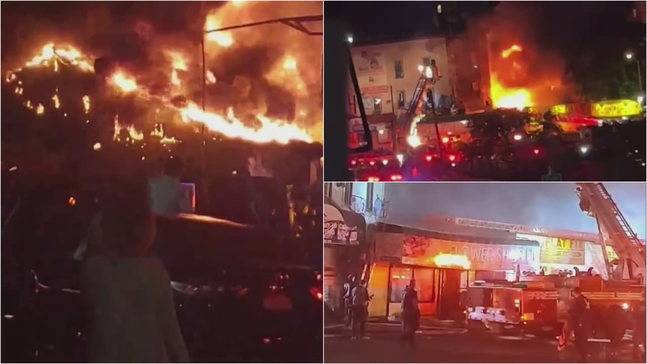 <b>Un incendio destruye el negocio de un hispano tras 35 años de trabajo: "Está cansado y triste"</b>
<br>
<br>Un inmigrante de origen mexicano en Nueva York se encuentra devastado tras perder su negocio debido a un incendio que, además, acabó con otros dos establecimientos. "Él está muy triste, en esta tienda quedan muchos recuerdos", aseguró Omar Reyes, sobrino del hispano afectado. Las autoridades investigan las causas de la conflagración.