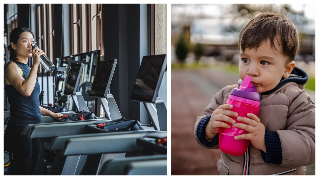 ¿Usas estas botellas para el agua? Estudio dice que tienen 40,000 veces más bacterias que los inodoros