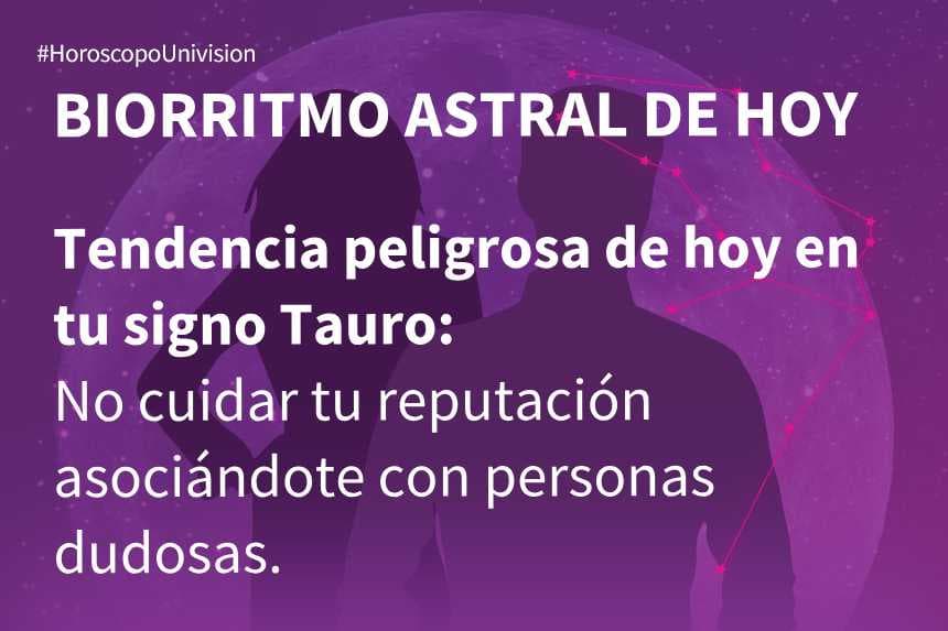 Tauro 16 de septiembre de 2019