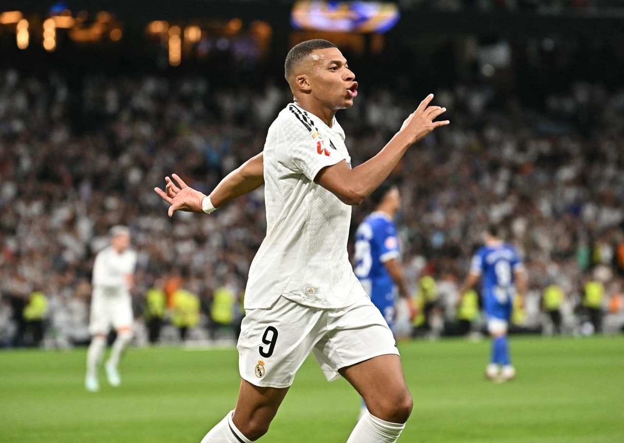 Mbappé empata marca de Cristiano y Bellingham con golazo ante Alavés