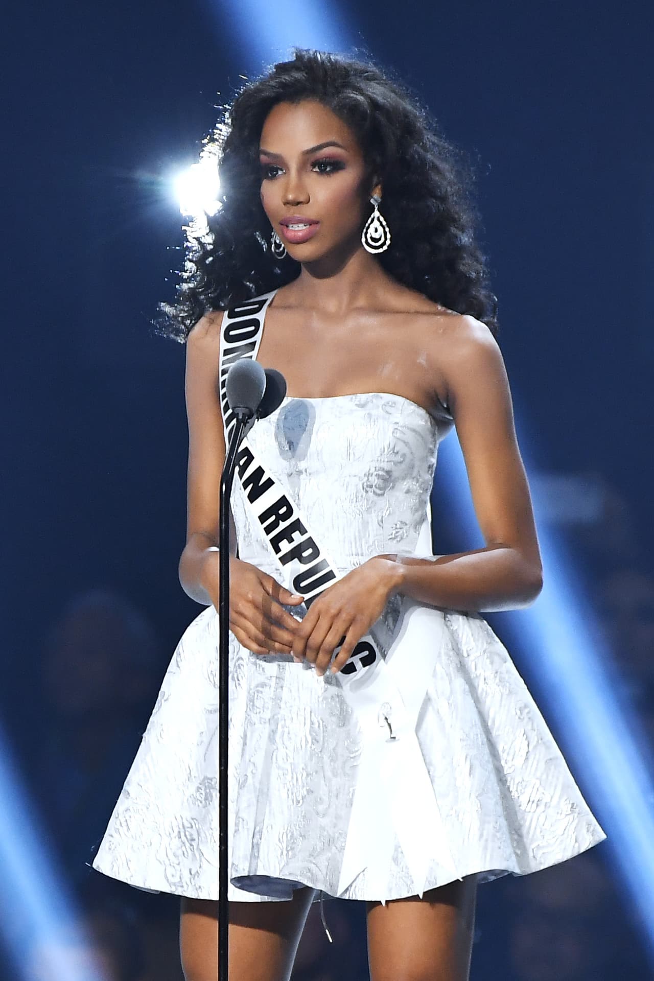 La misma suerte enfrentó Clauvid Daly, Miss República Dominicana.