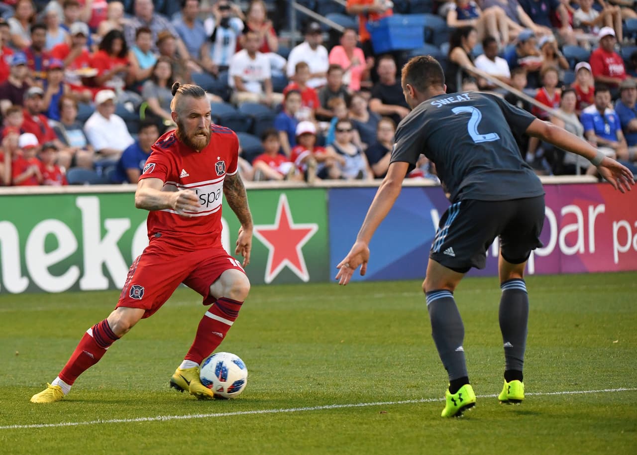Golazos de Aleksandar Katai en partido de volteretas le dan triunfo a Chicago por 3-2 ante NYCFC