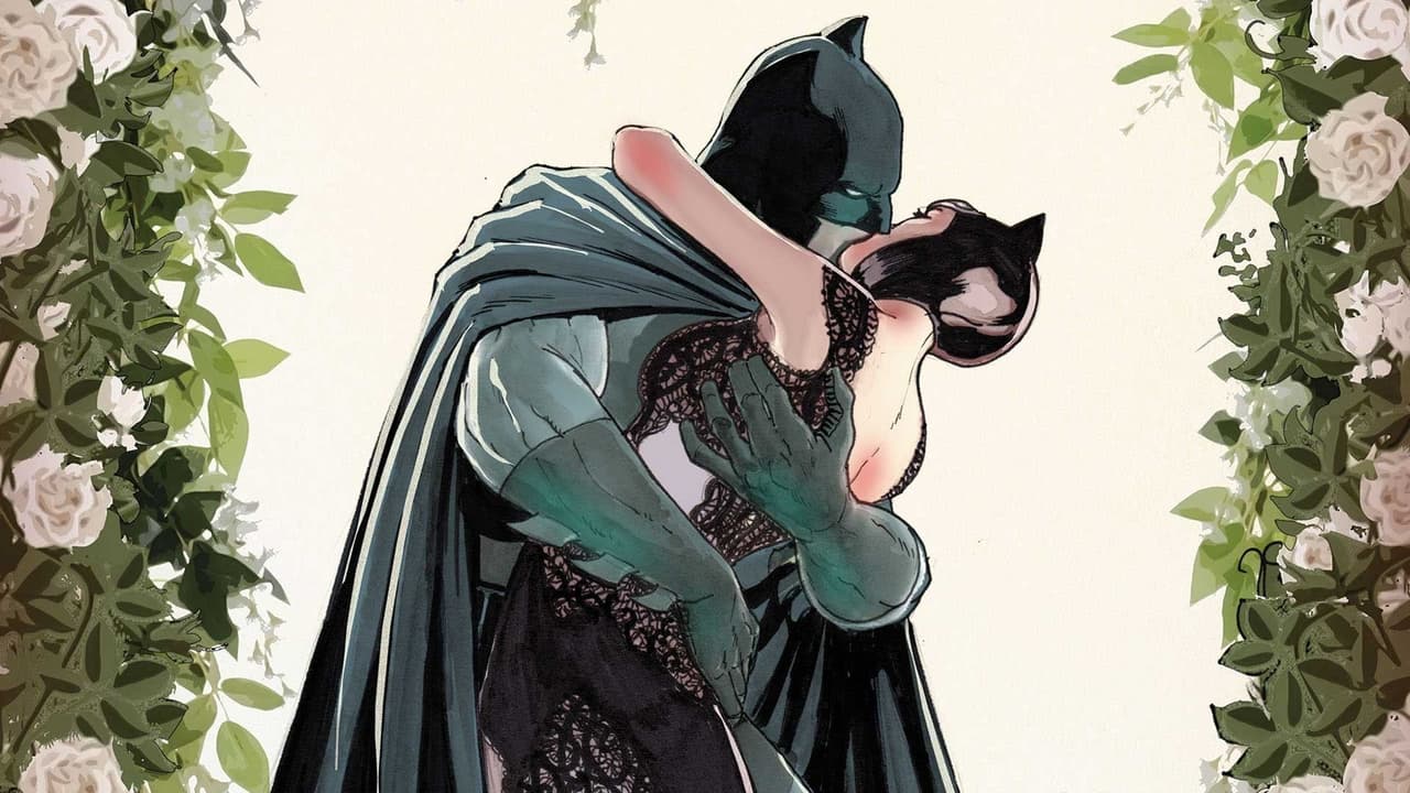 En ‘Batman, No. 50’ de 2018 la boda entre el Caballero de la Noche y Catwoman debía haberse realizado.