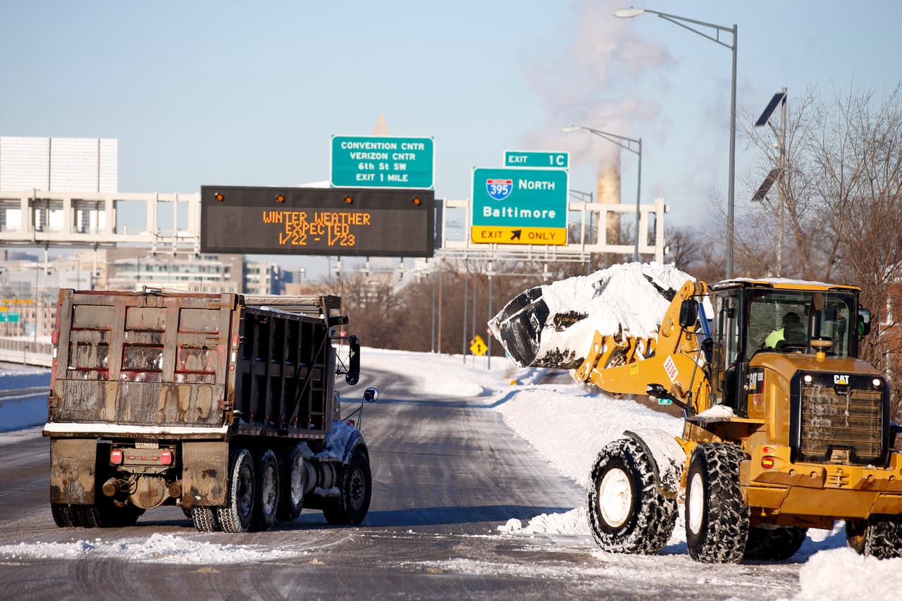 Washington tras Jonas