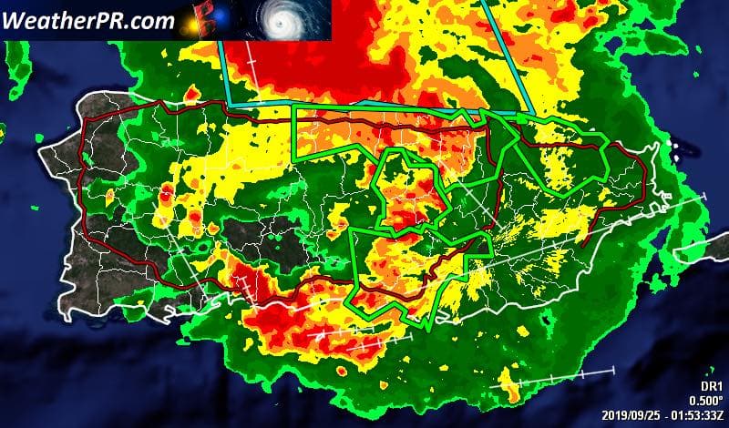 Fuertes lluvias continuarán afectando la isla tras el paso de la tormenta tropical Karen