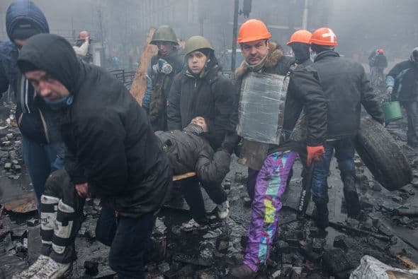 Los manifestantes advirtieron que no dejarán las calles hasta que se cumplan sus exigencias.