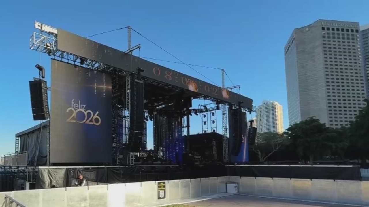 Miami, listo para recibir el Año Nuevo: la icónica naranja marcará la llegada del 2026