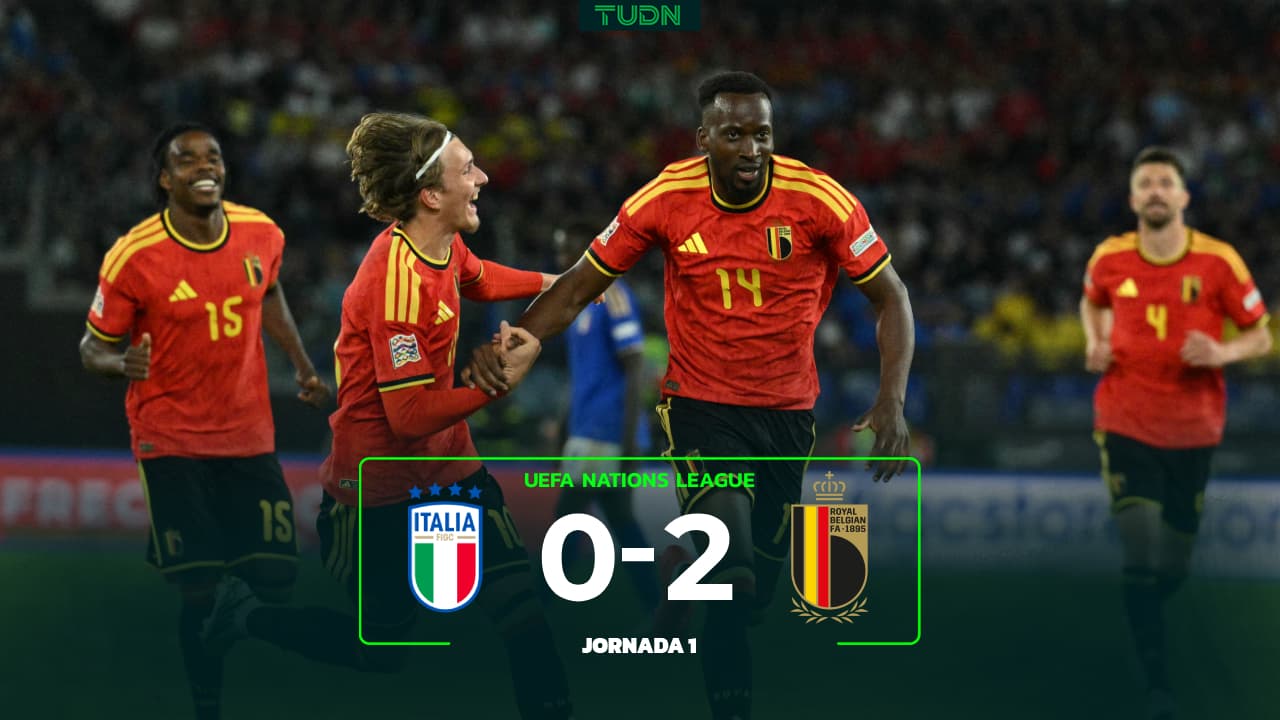 Bélgica arruina el debut de Mancini al frente de Italia 