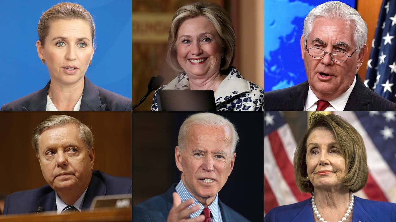 <b>Insultos para todos.</b> Desde el comienzo de la campaña electoral
<a href="https://www.univision.com/noticias/elecciones-2016/interactivo-dime-como-eres-y-te-dire-como-te-ha-insultado-ya-tu-nuevo-presidente-donald-trump"> Trump no ha dejado de lanzar improperios contra cualquiera que lo critique</a>. El lanzamiento de epítetos altisonantes contra oponentes políticos, ex miembros de su gabinete, periodistas, mandatarios extranjeros y hasta lugares, ha sido definido por muchos como una actitud ‘no presidencial’. La lista de insultados por Trump es muy larga pero podrían destacarse los ataques verbales contra los demócratas Hillary Clinton, Joe Biden, o
<a href="https://www.univision.com/noticias/politica/donald-trump-publica-esta-foto-de-nancy-pelosi-para-insultarla-y-la-respuesta-de-ella-la-convierte-en-viral"> <u>Nancy Pelosi</u></a>; la primera ministra de Dinamarca Mette Frederiksen;
<a href="https://www.univision.com/noticias/politica/tillerson-dice-que-trump-es-indisciplinado-y-desconoce-leyes-o-tratados-y-el-presidente-lo-insulta-desde-twitter"> <u>Rex Tillerson</u></a>, su primer Secretario de Estado; sus compañeros de partido Lindsey Graham, Ted Cruz y Marco Rubio; y lugares como Puerto Rico o 
<a href="https://www.univision.com/noticias/politica/si-alguien-intenta-atacarnos-nos-unimos-las-reacciones-de-los-residentes-de-baltimore-a-los-insultos-de-donald-trump-fotos-fotos">Baltimore</a>. 
<a href="https://www.univision.com/noticias/politica/asqueroso-el-insulto-favorito-de-trump-a-sus-rivales-sobre-todo-si-son-mujeres-al-menos-13-victimas-estas-son-las-personas-a-las-que-trump-ha-llamado-asquerosas-y-la-mayoria-son-mujeres"> <u>“Nasty” (asqueroso, en español) es sin duda su insulto favorito</u></a>, especialmente contra las mujeres.